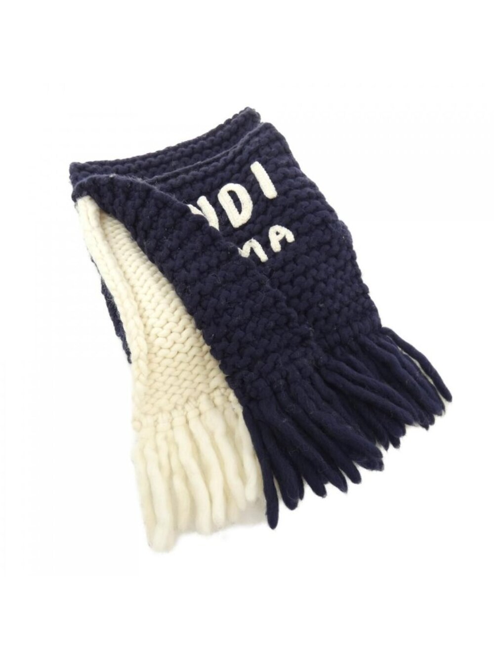 Fendi Aiwe Scarf White